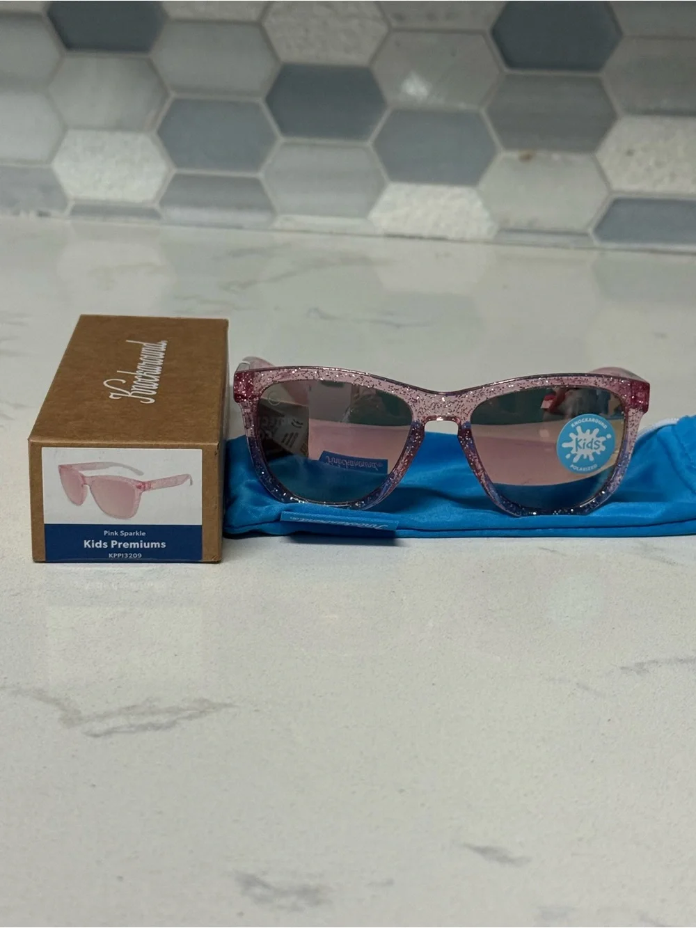 Kids Premiums Pink Sparkle Sunglasses for Kids